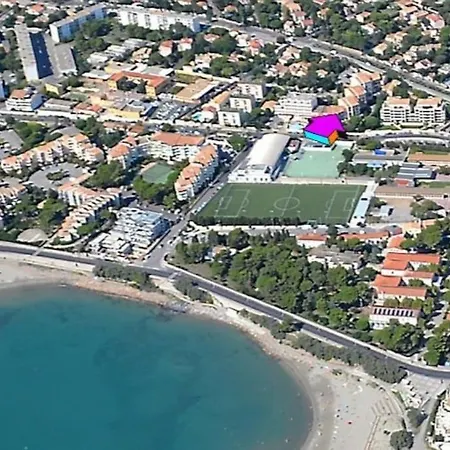 La Plage Vous Appartient - Studio Cabine Vue Mer Apartment Sète