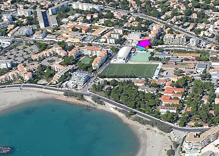 La Plage Vous Appartient - Studio Cabine Vue Mer Apartman Sète